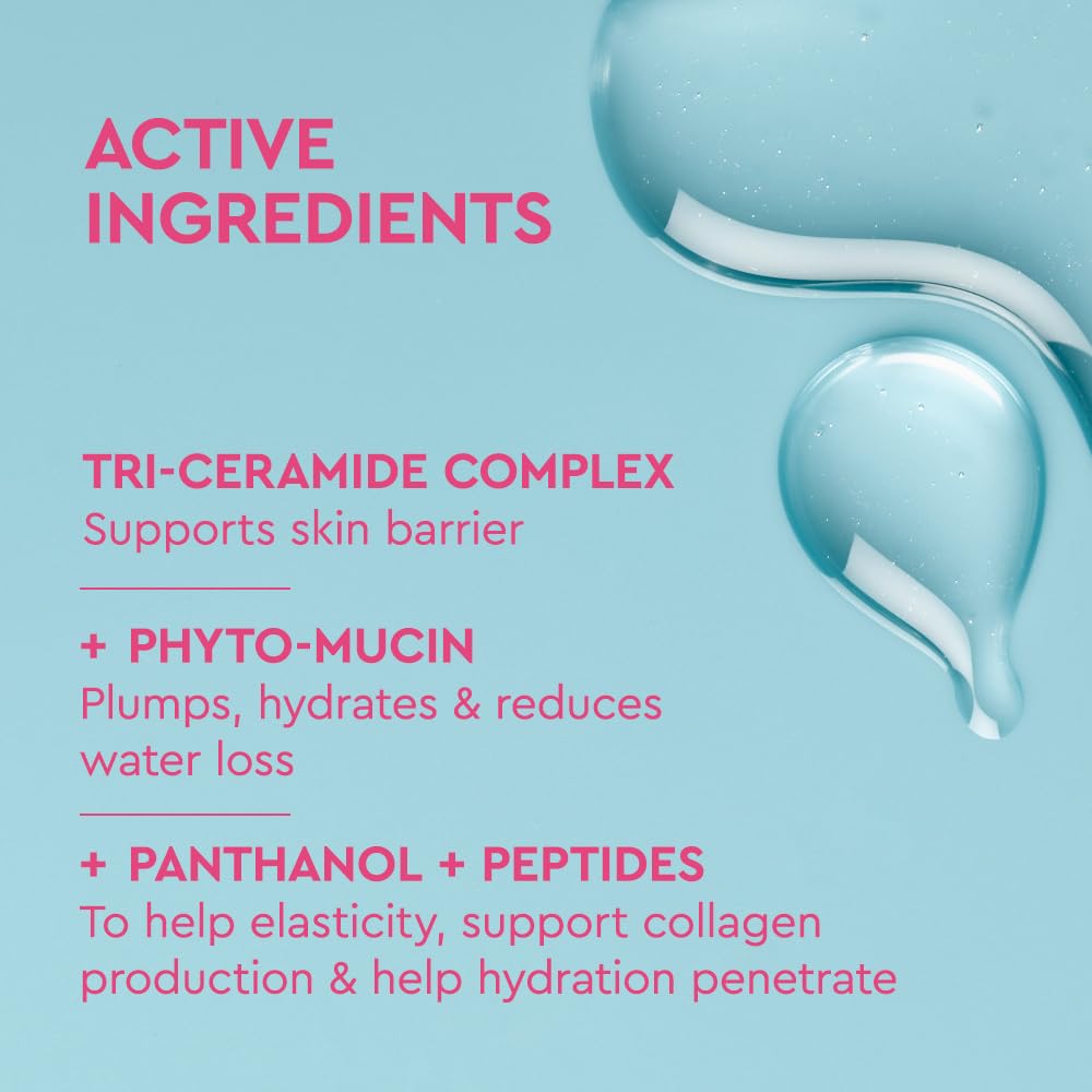 BYOMA Phyto-Mucin Glow Serum - Mucin Face Serum for Glass Skin - Plumps, Primes + Hydrates - Flawless Primer and Makeup Base - Strengthens Skin Barrier - 1.35 fl.oz - Image 4