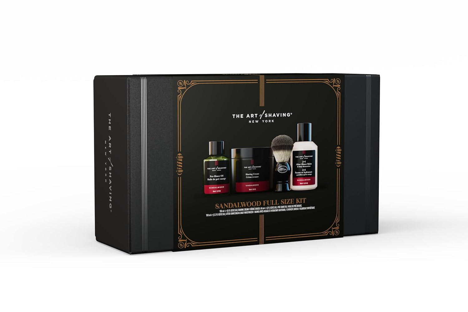 The Art of Shaving Shaving Kit for Men - The Perfect Gift for The Perfect Shave with Shaving Cream, Shaving Brush, After Shave Balm, & Pre Shave Oil - Image 2