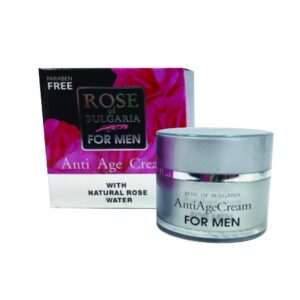 Anti-age Cream for Men Rose of Bulgaria BIOPEPTIDE-CL, Bulgarian Rose Water by Rose of Bulgaria