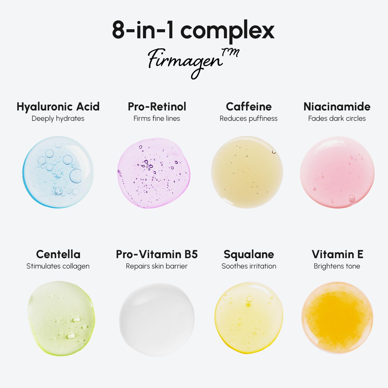 MAREE Under Eye Balm Stick Hydrating - Retinol Caffeine Under Eye Brightener Stick for Older Women - Collagen Under Eye Cream for Dark Circles & Wrinkles - Skin Care Treatment Moisturizer - Image 4