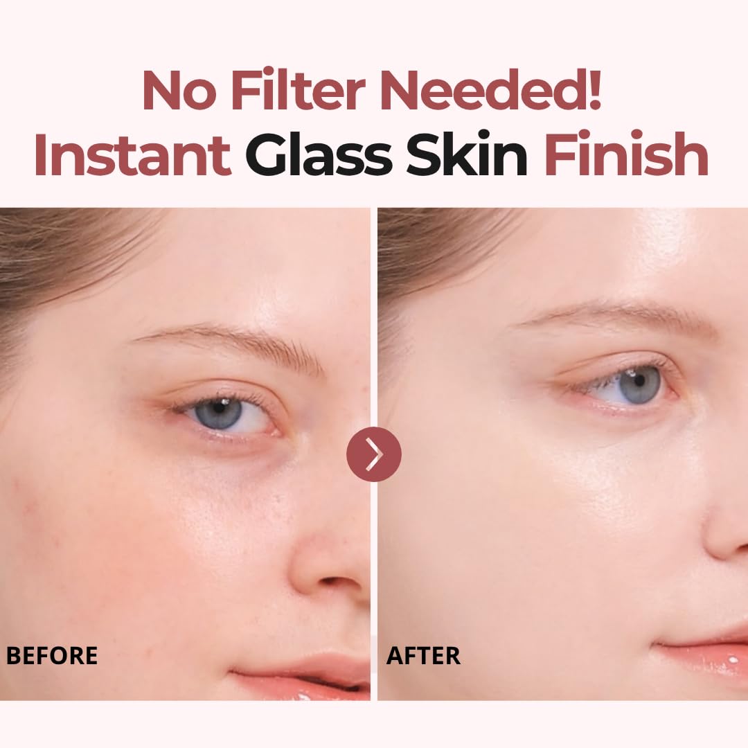 milktouch Cushion Foundation, 24H Flawless Skin, Radiant Shine, No Oxidation, Long-Lasting, Non-Creasing, 60% Hydrating Skincare Infused Korean Foundation, Valentines Gifts (23N Medium Beige) - Image 3