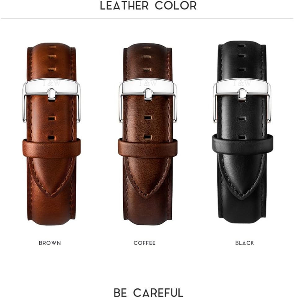 Luxury Men's Big Dial Chronograph Sapphire Glass Waterproof Quartz Black Leather Gold Watches - Image 6