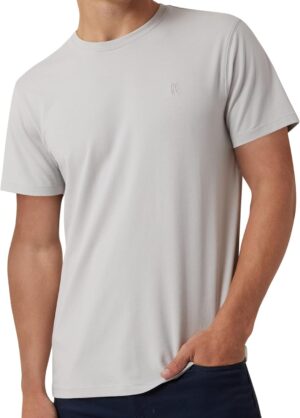 DKNY Mens Tshirts – Luxury Crew Neck T Shirts for Men | Premium Soft Mens Tshirts | Plain Dress Tee Shirts Men