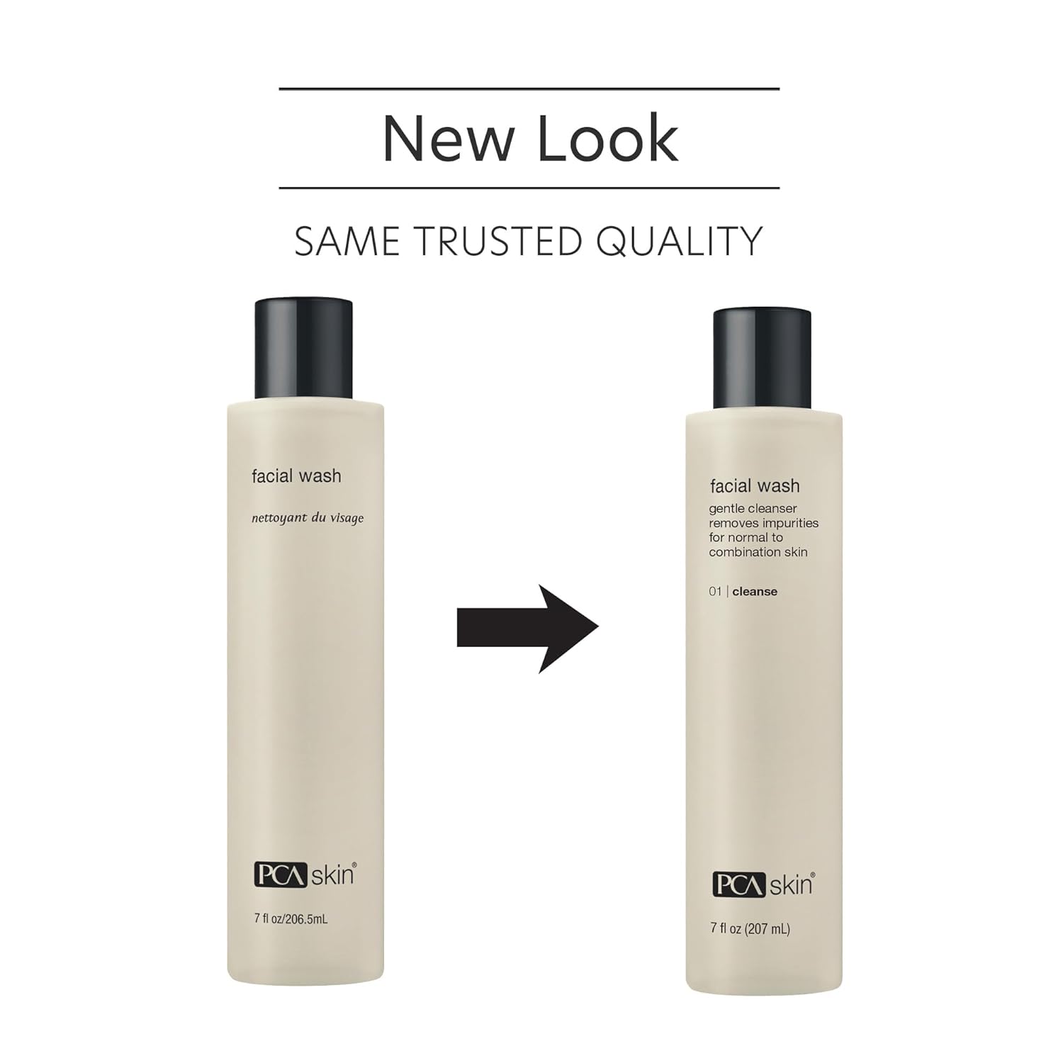 PCA SKIN Gentle Foaming Face Wash, Hydrating Facial Cleanser, Removes Makeup and Hydrates and Purifies Skin, Good for Sensitive, Combination, Normal, and Acne-Prone Skin, Gentle Face Wash, 7 oz Bottle - Image 2