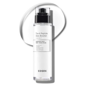 COSRX 6X Peptide Collagen Booster Toner Serum, Niacinamide & Hyaluronic Acid Facial Essence for All Skin Types, Korean Skin Care, Paraben Free, 150mL/5.07 Fl.Oz