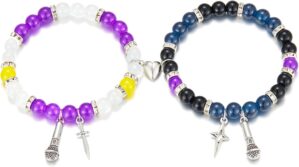 YELLOWPEACH Rumi Jinu Friendship Matching Knot Bracelets Handmade BFF Couples Accessories Gifts for Fans Decor