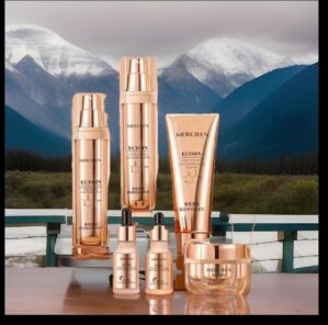 Premium Diamond Gold Beauty Set, Luxury Skincare Collection|Korean Skin Care Set with Vitamin C Essence Hydrating Anti-Aging Serum for Face Beauty Skin Care Set