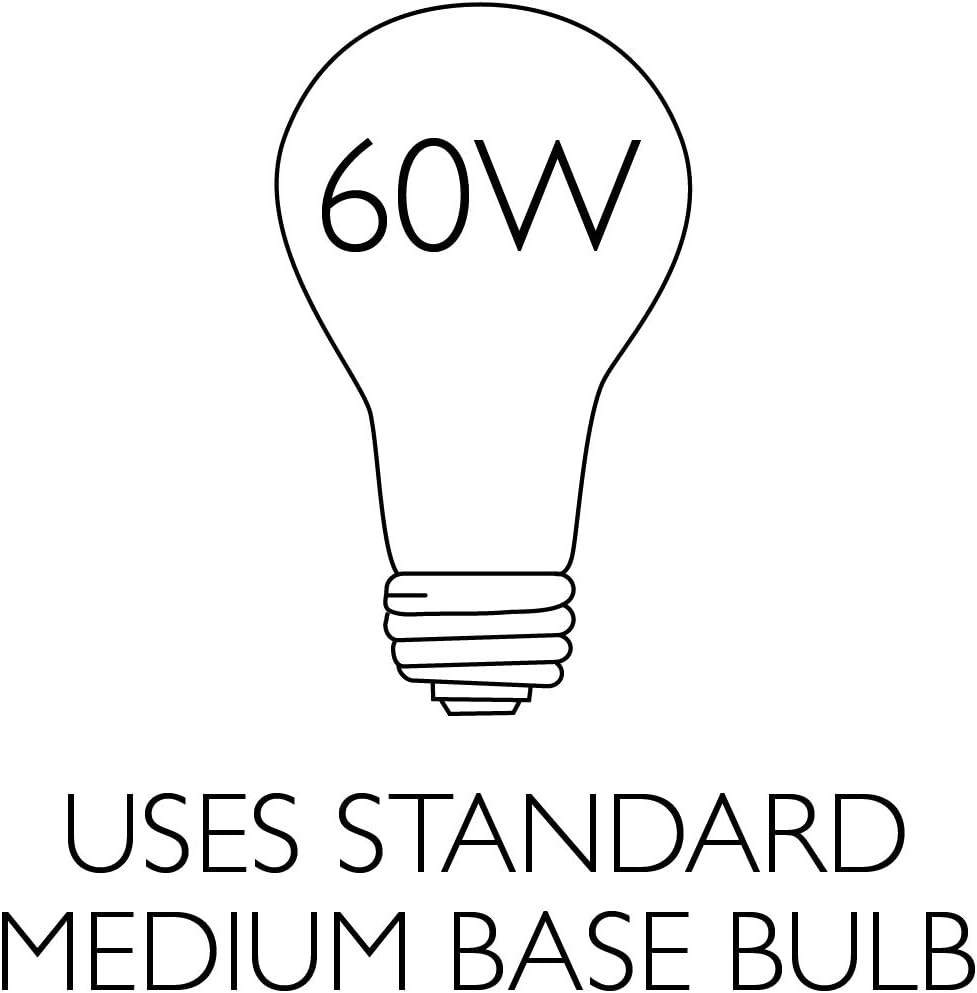 Design House 587519 Traditional 2 Pack 2-Light Indoor Dimmable Ceiling Light with Alabaster Glass for Bedroom Hallway Kitchen Dining Room, Oil Rubbed Bronze, 11-Inch - Image 8