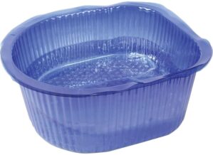 ForPro Universal Pedi Bath Liners – 50% THICKER – Fit Footsie Bath Plus Foot Bath, Disposable Pedicure Foot Tub Liners for Foot Spa Basins & Foot Bath Soaks, Blue, 50-Count