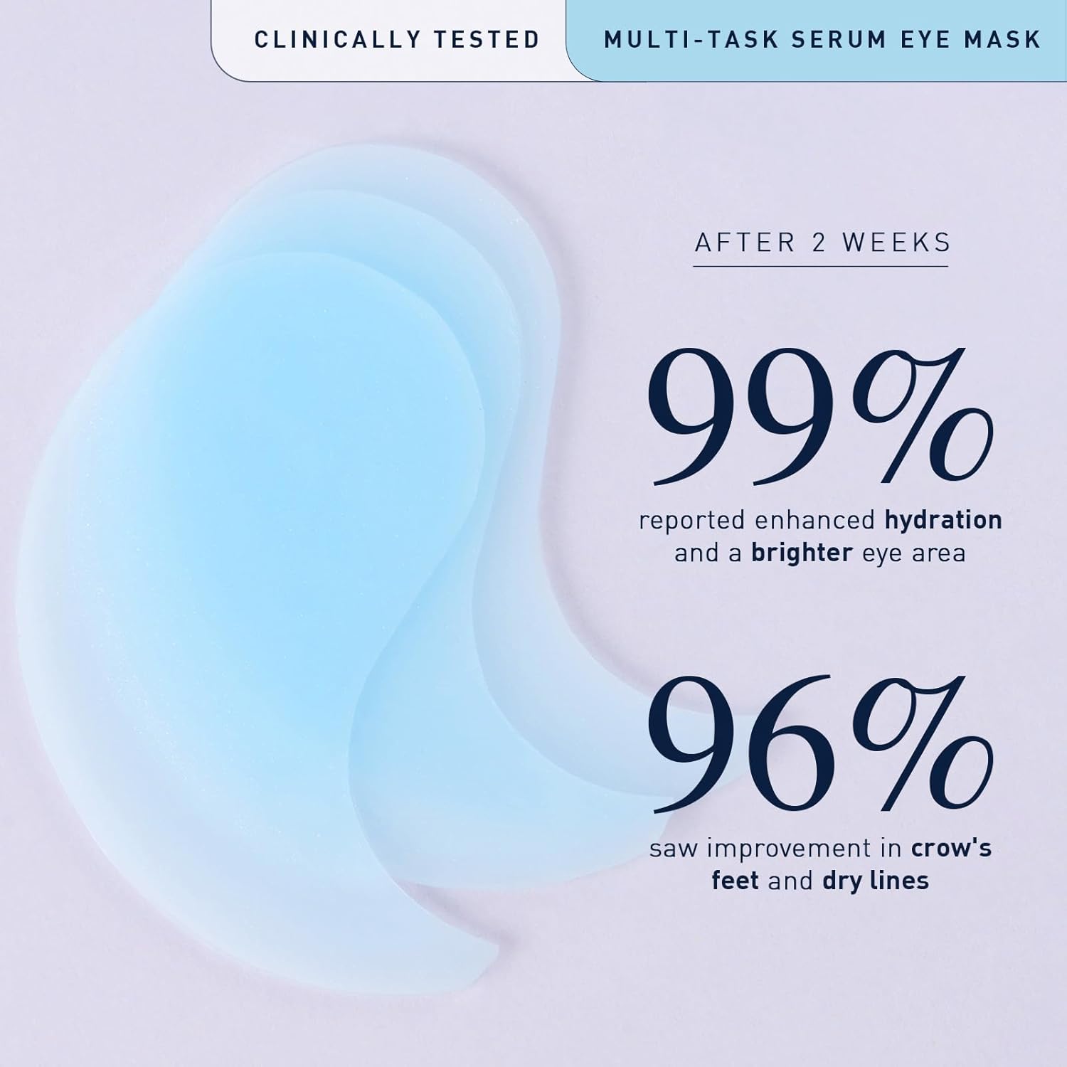 Enaskin Naturals Under Eye Patches for Dark Circles: 30 Pairs Retinol Collagen Eye Gels Mask - Reduce Wrinkles Puffy & Bags - Skin Treatment Pads - Anti Aging Moisturizer For Women (Blue) - Image 5