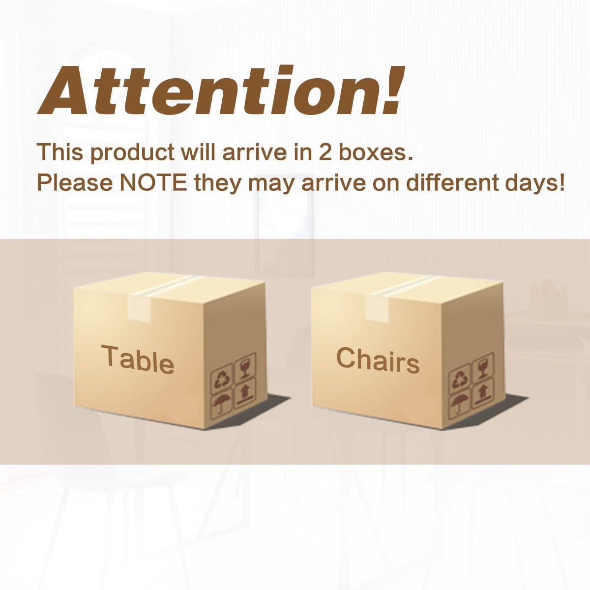 Dining Table Set for 4,Dinner Table Set for 4,55'' Kitchen Table and Suede Nap Fabic Chairs Set of 4, 5 Piece Dining Table Set for Kitchen Dining Room - Image 6