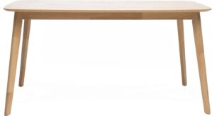 Christopher Knight Home Nyala Wood Dining Table, Natural Oak Finish