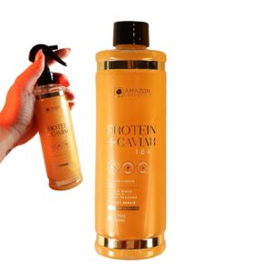 Hair Conditioner for Soft, Smooth Hair – Protects, Restores & Hydrates – Comes with Spray Cap – Contains Premium Seaweed Caviar + Proteins – Citrus Scent – 10 Oz