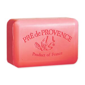 Pre de Provence Artisanal Soap Bar, Enriched with Organic Shea Butter, Natural French Skincare, Quad Milled for Rich Smooth Lather, 8.8 Ounce, Tiger Lily
