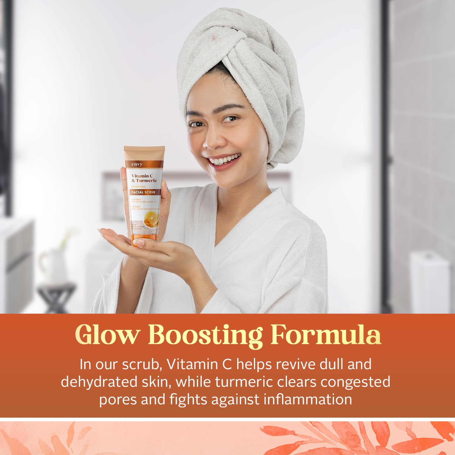 Envy Facial Scrub (Vitamin C & Turmeric) - Image 3