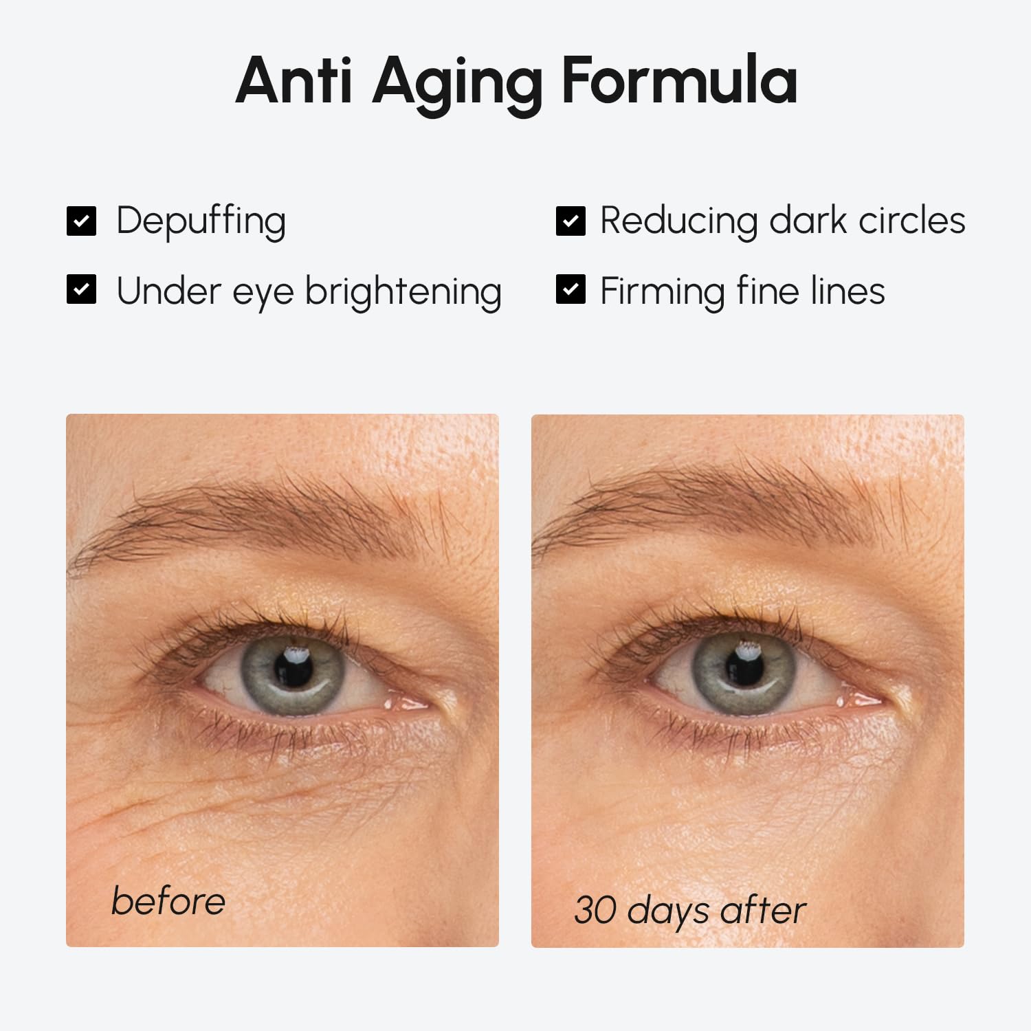 MAREE Under Eye Balm Stick Hydrating - Retinol Caffeine Under Eye Brightener Stick for Older Women - Collagen Under Eye Cream for Dark Circles & Wrinkles - Skin Care Treatment Moisturizer - Image 3