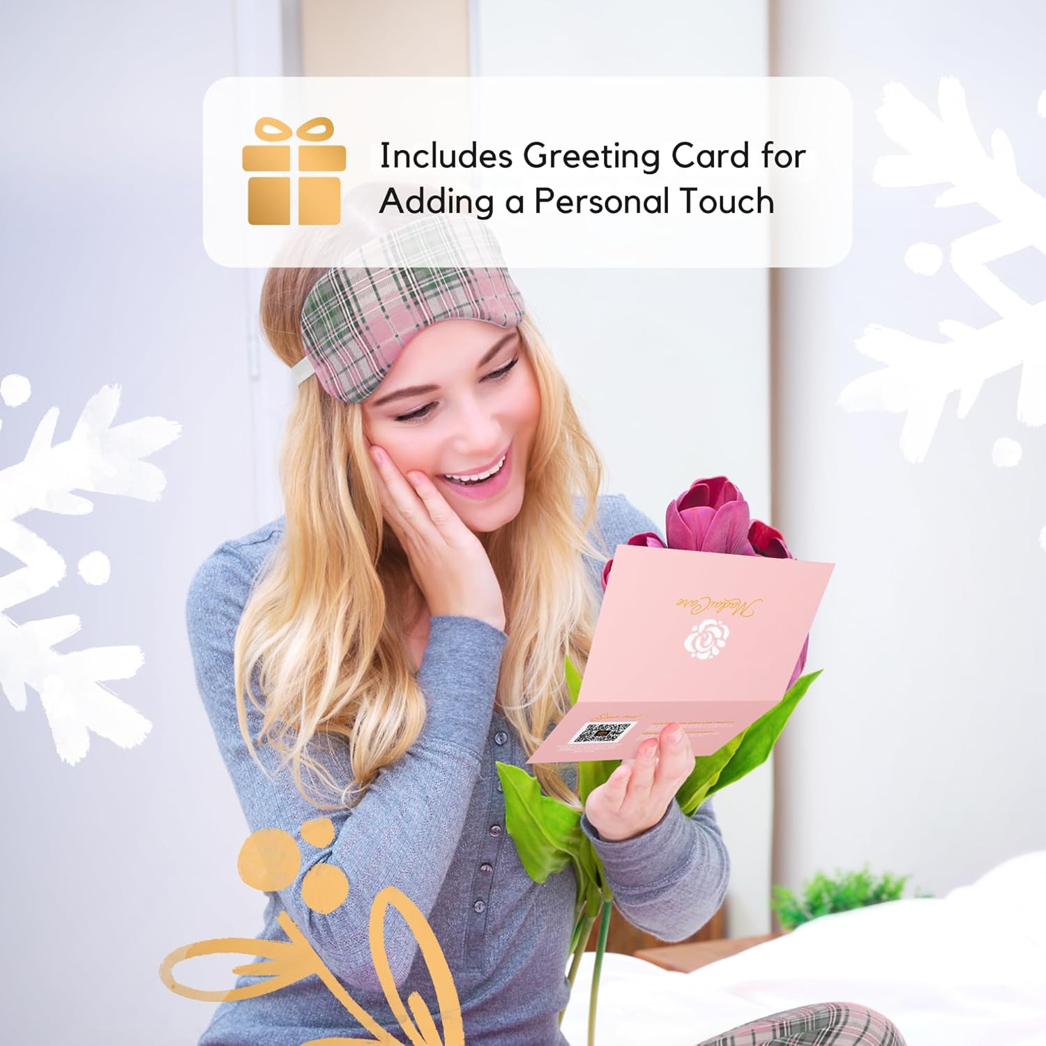 Luxury Spa Gift Basket for Women - Relaxing Christmas Gift, Self Care Kit with Body Scrub & Cream, Facial Mist, Scented Candle & More - Perfect Birthday Gift For Women, Wife, Mom - Box Set of 9 Pcs - Image 4