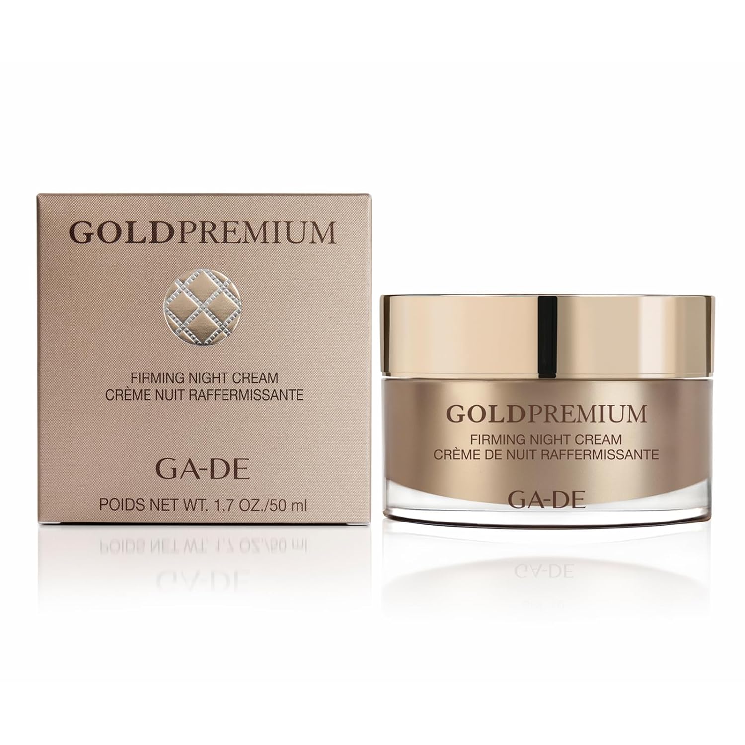 GA-DE Gold Premium Firming Night Cream - Anti-Aging Face Moisturizer - Enriched with LiftoPeptide Complex for Skin Elasticity - 1.7 oz - Image 3