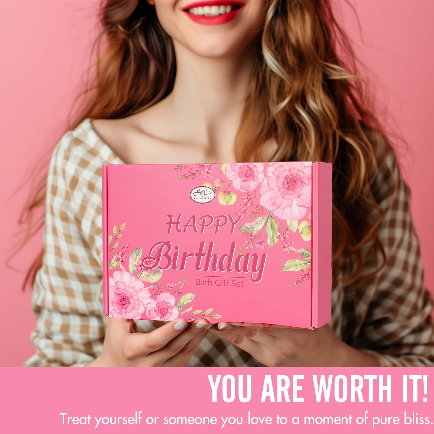 Luxury Spa Gift Set for Women, Whole Body, Bath Set, Bath Gift Set, Rose Scented, 10 Pcs, Self Care, Best Friend, Mom, Sister, Valentine's Day Gift - Image 6