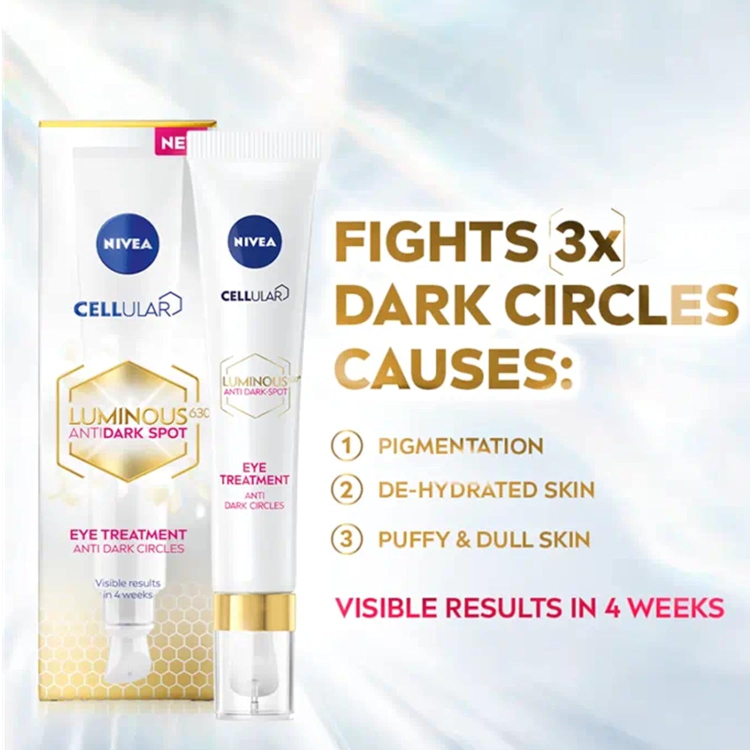 NIVEA Hydrating CELLULAR LUMINOUS630 ANTI DARK-SPOT (EYE) - Image 2