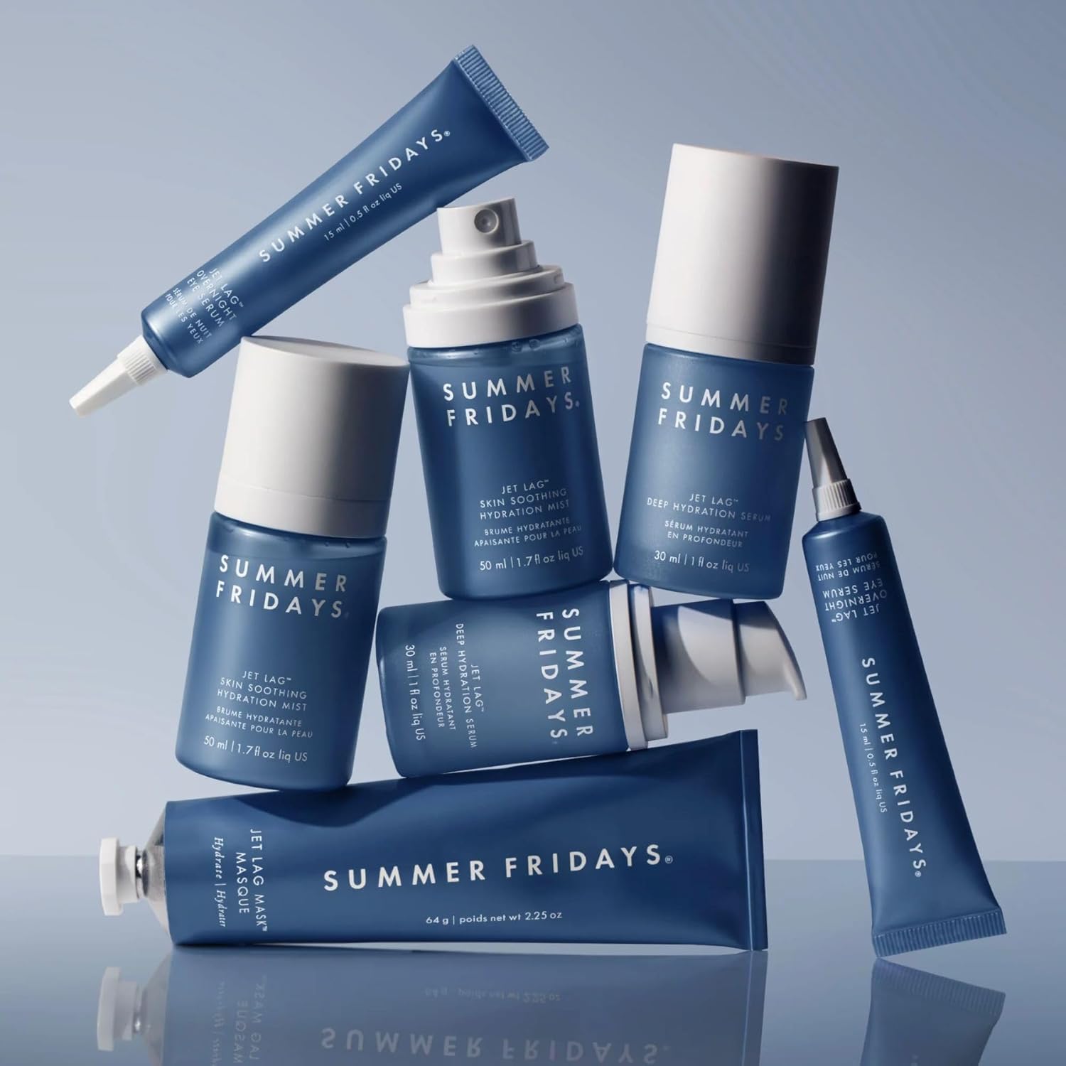 Summer Fridays Jet Lag Mask - Hydrating Face Moisturizer + Mask - Enriched with Hyaluronic Acid, Niacinamide, Glycerin + Antioxidants Helps Nourish Skin for a Renewed + Radiant Complexion (2.25 Oz) - Image 7