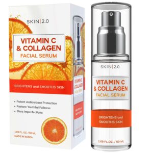 Vitamin C Serum – Dermatologist Tested, Anti-Aging & Dark Spot Remover – Brightening, Clean Beauty, Cruelty-Free, Korean Skincare for Glass Skin, All Skin Types – 1.69 Fl. oz
