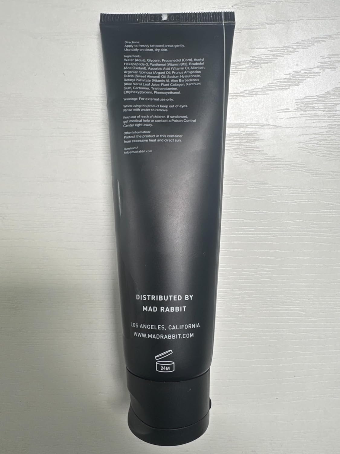 Mad Rabbit Tattoo Aftercare Soothing Gel & Moisturizer As Seen on Shark Tank - Premium Tattoo Supplies for New Tattoo Care, Anti-Itch - Tattoo Care Gel Made with Clean Ingredients - Image 8