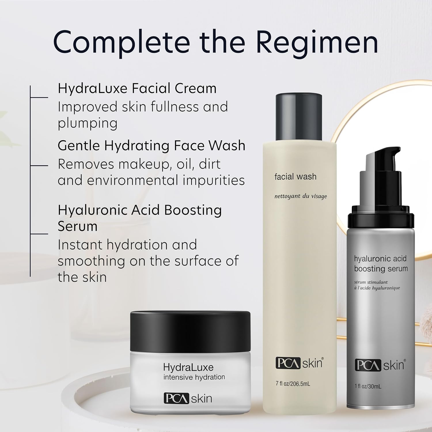 PCA SKIN Gentle Foaming Face Wash, Hydrating Facial Cleanser, Removes Makeup and Hydrates and Purifies Skin, Good for Sensitive, Combination, Normal, and Acne-Prone Skin, Gentle Face Wash, 7 oz Bottle - Image 8