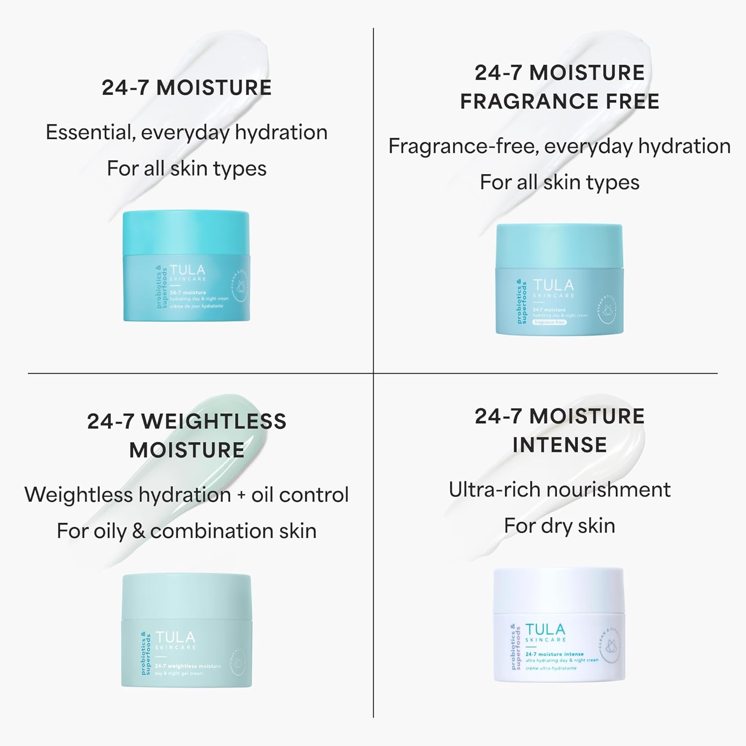 TULA Skin Care 24-7 Moisture Intense Ultra Hydrating Day & Night Cream - Ultra Nourishing Moisturizer for Face, Soothe Skin, Maintain Skin Balance & Improve Skin Smoothness - Image 8