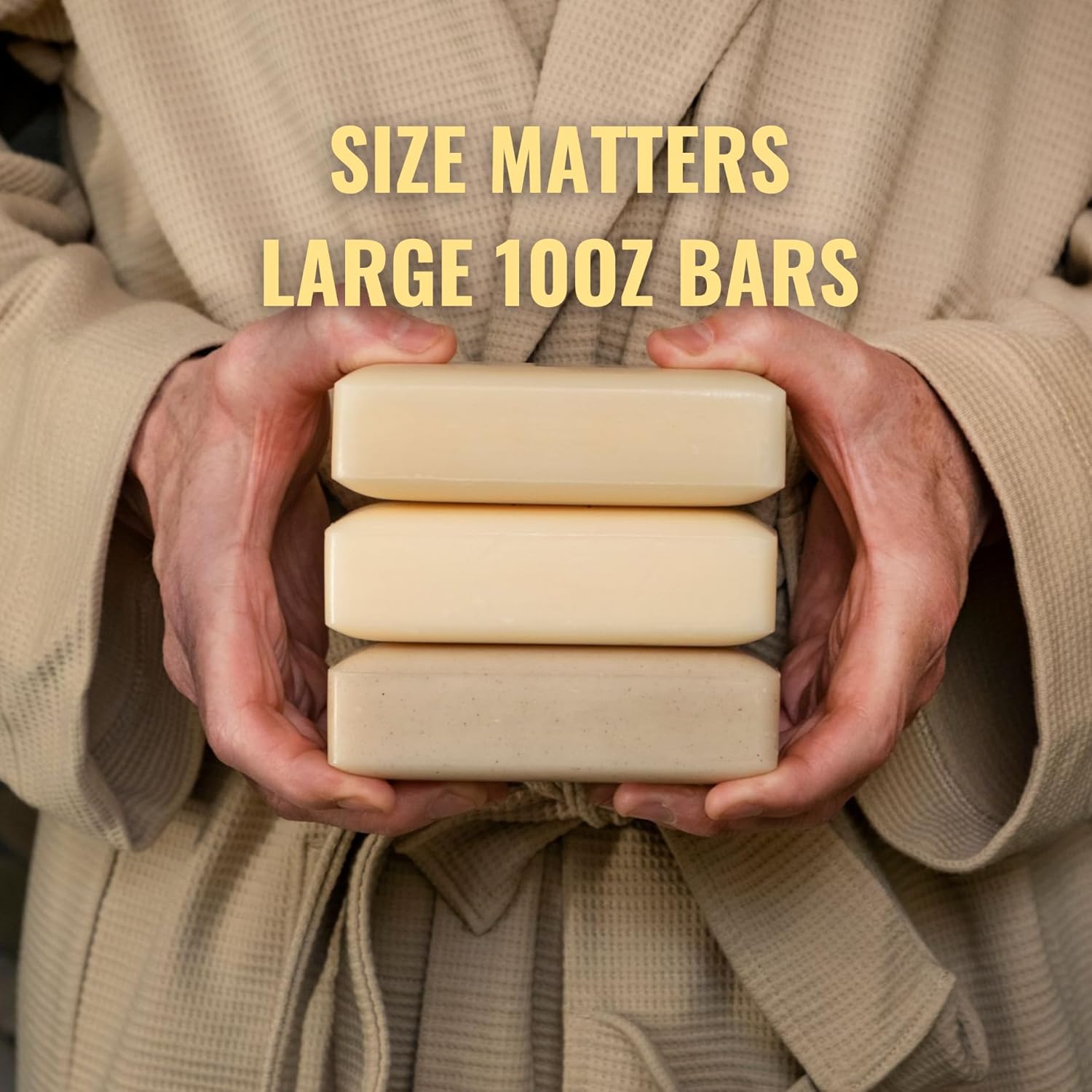 San Francisco Soap Co Man Bar 3-Piece Gift Set - No Harmful Chemicals - Good for All Skin Types - Made in the USA - Image 6