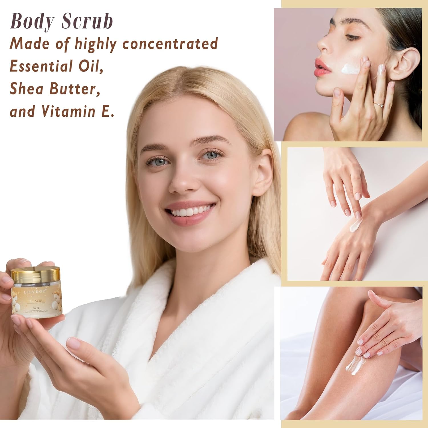 24Pcs Happy Birthday Gifts for Women Mom - Luxury Birthday Presents Spa Gift Set, Bath and Body Gift for Sister Girlfriend Wife Grandma with Necklace, Birthday Gift Set Idea for Women Female Friends - Image 5