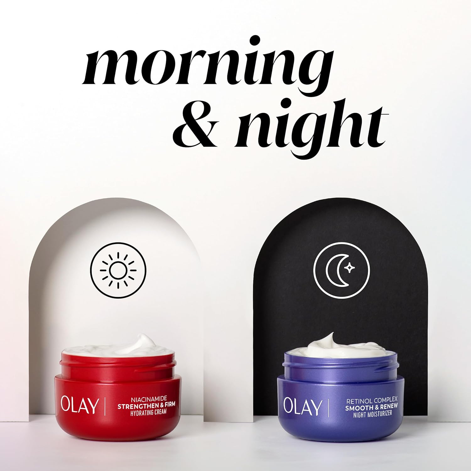 Olay Retinol Face Moisturizer, Smooth & Renew Cream for Women, Fragrance-Free - Anti-Aging, Anti-Wrinkle, Smooth Fine Lines, Tightening, Brightening - Recyclable Sustainable Eco Jar, Non-Greasy, 2 Oz - Image 9