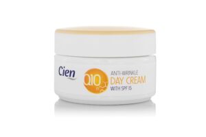 Cien Anti-Wrinkle Anti-Age Day Cream with Q10 and Vitamin E with UV Filter 50 ml