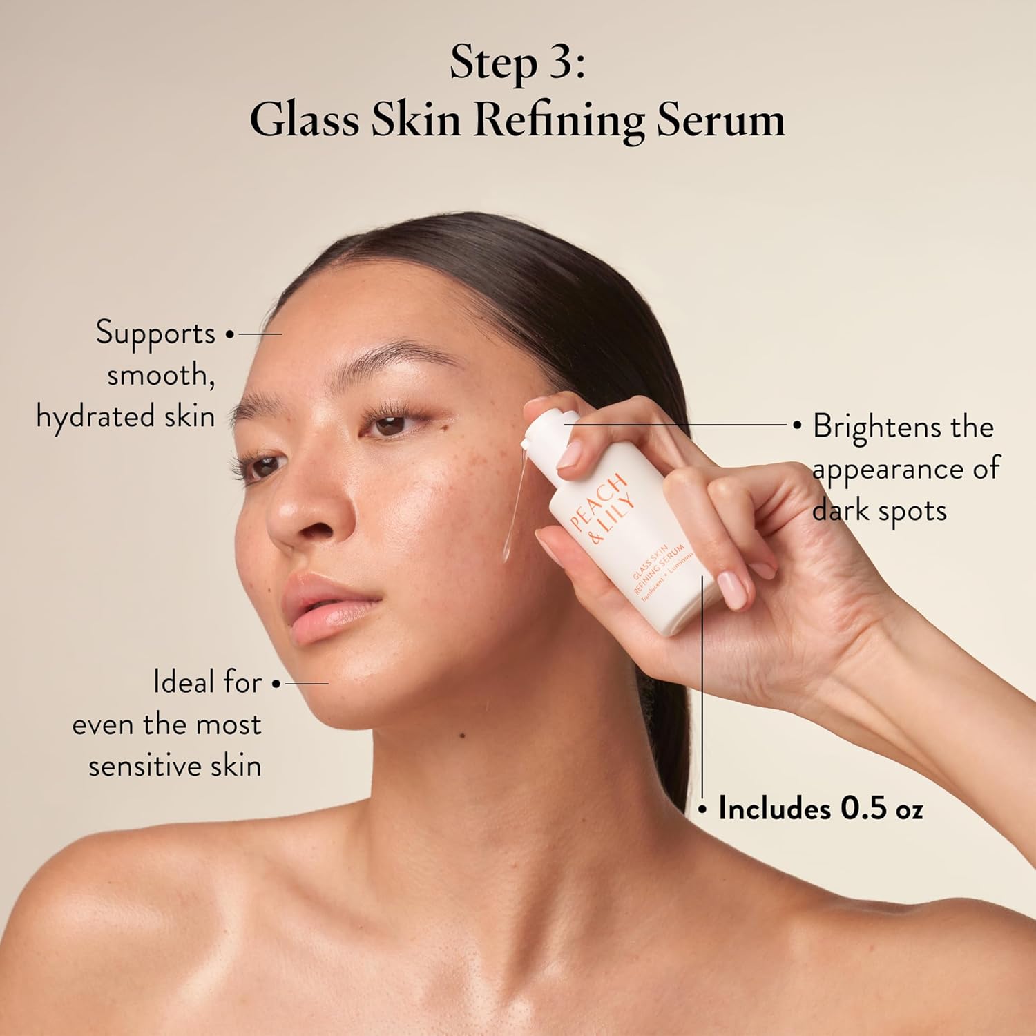 Peach & Lily - Glass Skin Discovery Kit (4 Products) - Cleanser, Essence, Serum, & Cream - Facial Skincare Set - Acne Routine - Trial & Travel Size - Vegan, Gluten Free, & Cruelty Free - Korean Beauty - Image 5