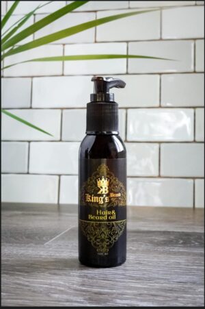 King’s Brand Hair & Beard Oil Premium Professional Quality with Aloe Vera Extract 3.38 OZ