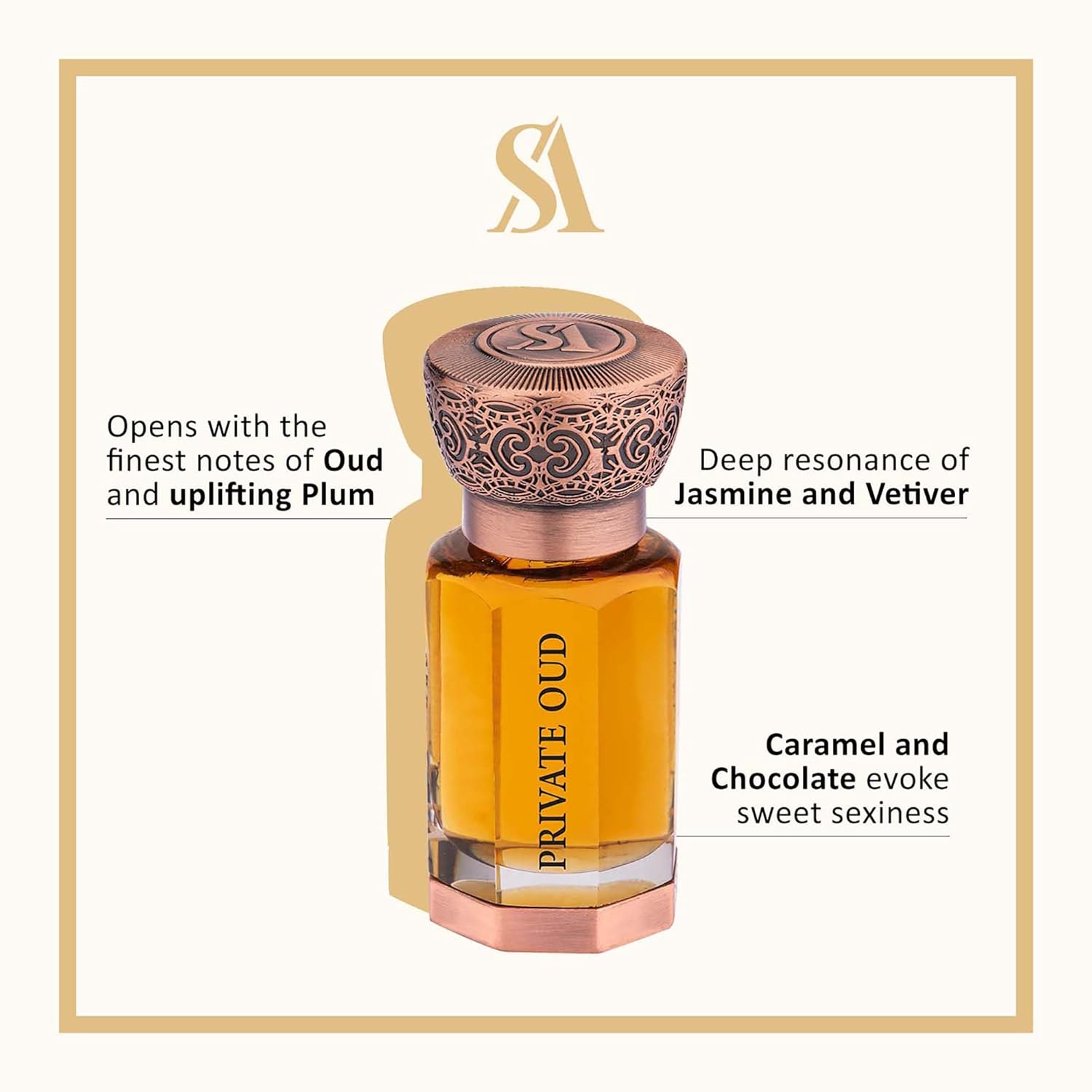Swiss Arabian Private Oud - Luxury Products From Dubai - Long Lasting, Addictive Personal Perfume Oil Fragrance - A Seductive Signature Aroma - 0.4 Oz - Image 2