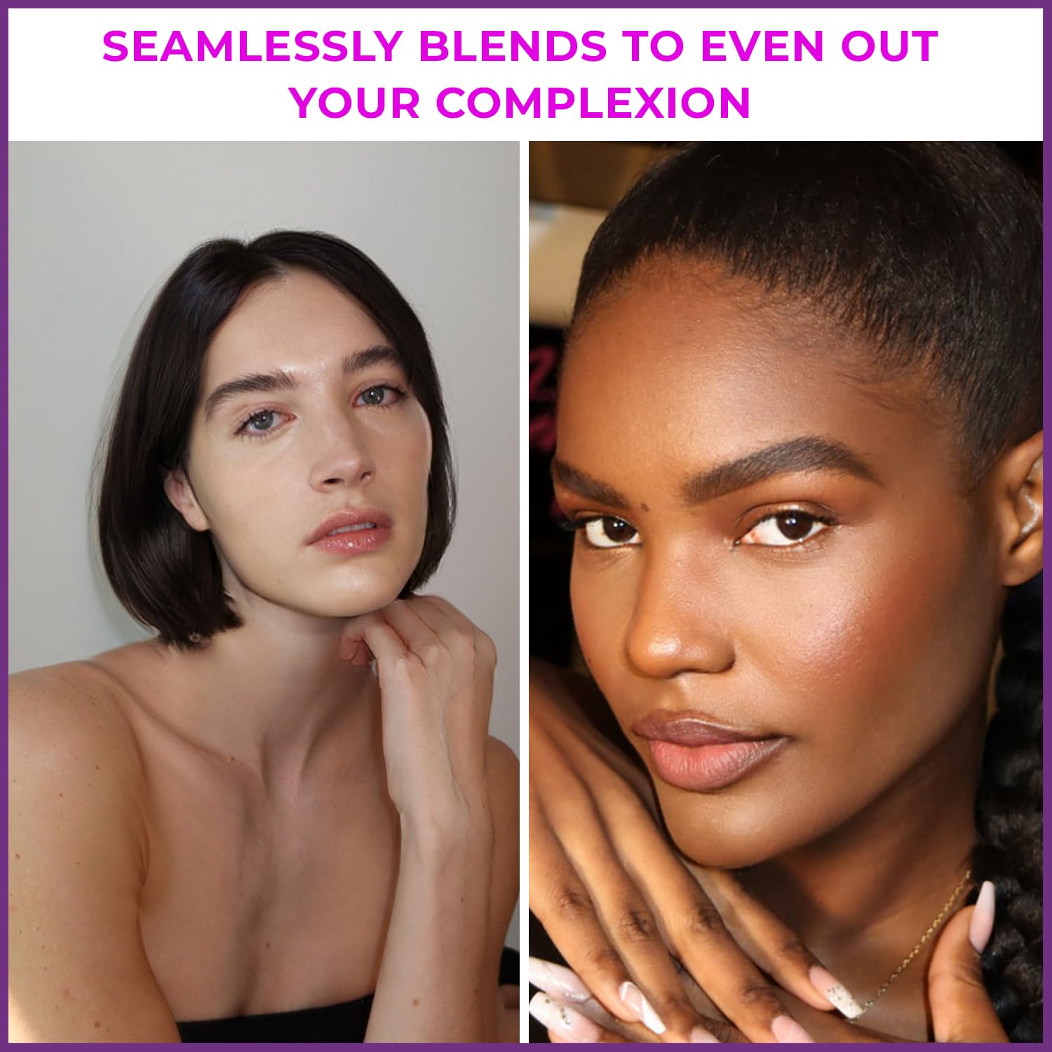 BlurEFX™ Flawless Concealer & Foundation Duo, Skin-Perfecting Radiance Meets Skincare, Paraben-Free, Cruelty Free, and Vegan-Friendly (Ivory Queen, One Size) - Image 5