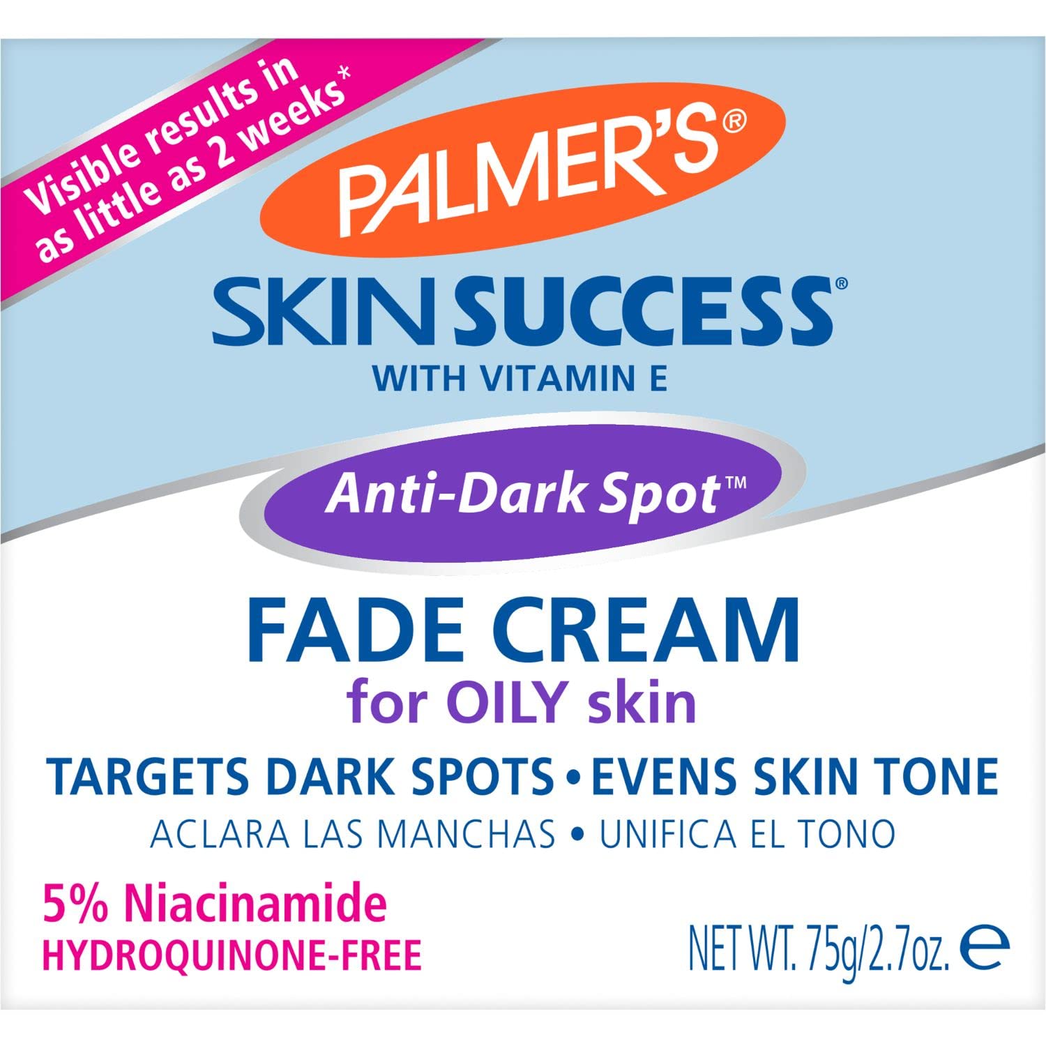 Palmer's Skin Success Eventone Fade Cream for Oily Skin, 2.7 Fl Oz - Image 4