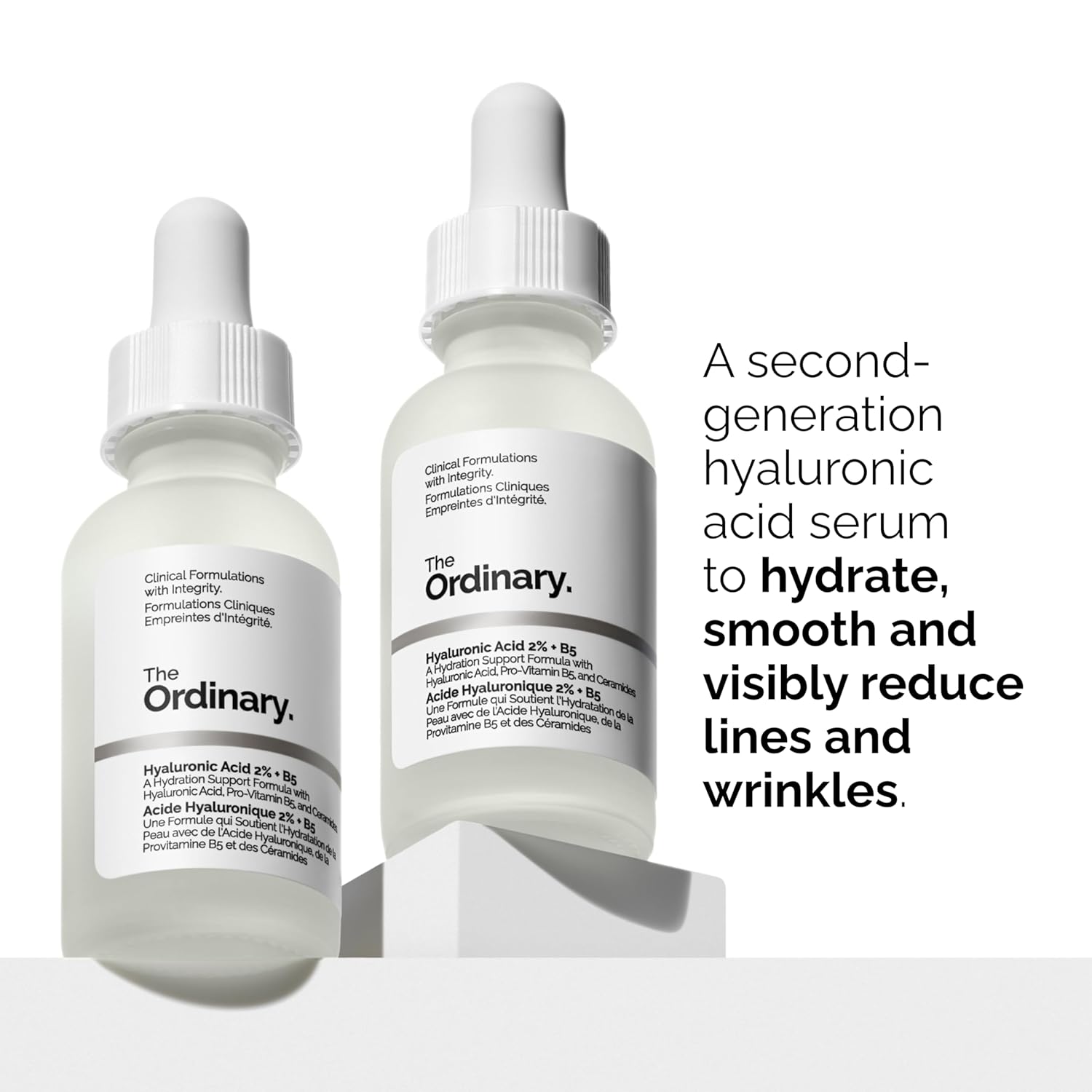 The Ordinary Most Loved Skincare Trio Set – Hyaluronic Acid 2% + B5, Niacinamide 10% + Zinc 1%, Caffeine Solution 5% – Hydrating, Brightening & Pore-Minimizing Serums – Vegan & Cruelty-Free - Image 2