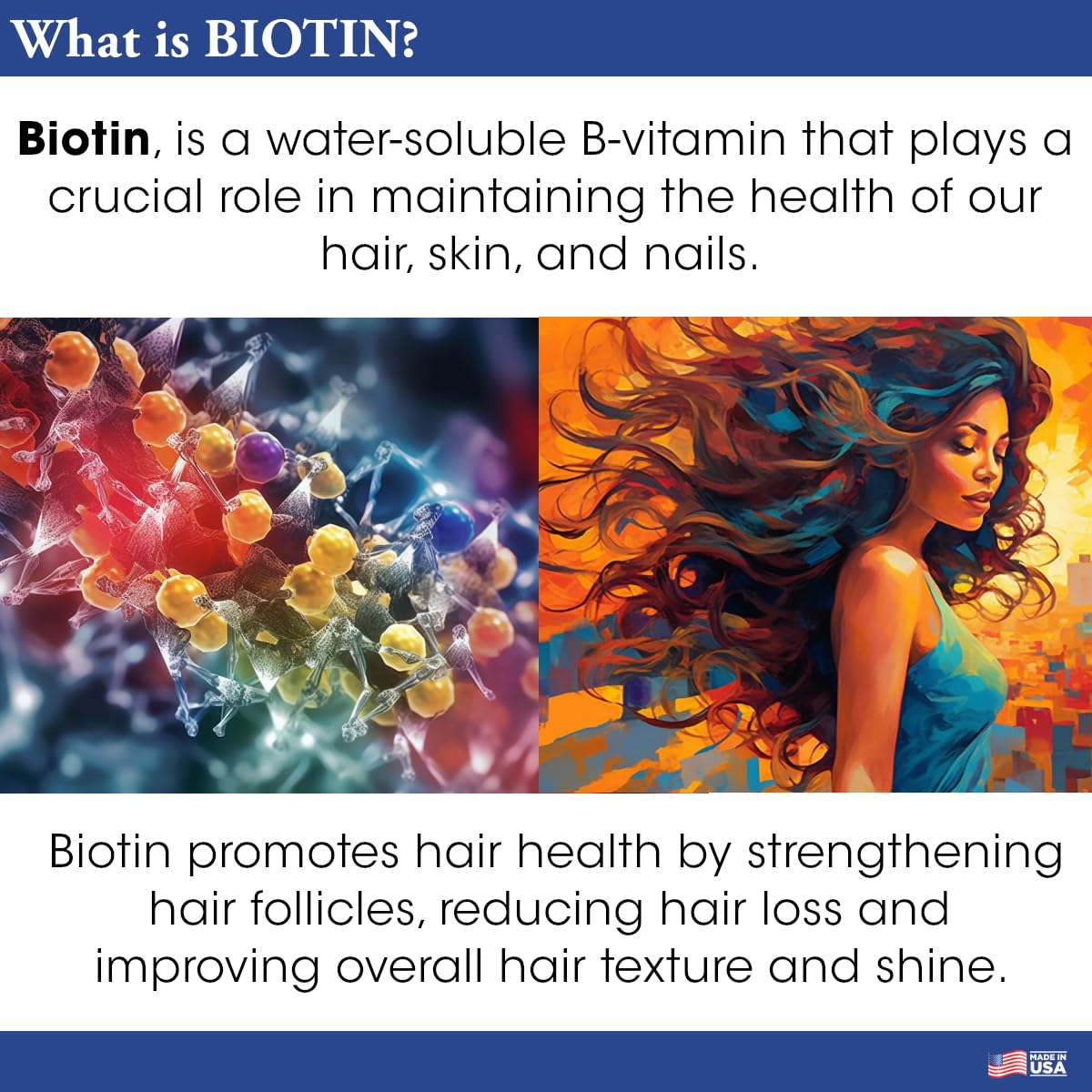 Difeel Biotin Pro Growth Premium Hair Oil 8 oz. - Infused with Fortifying Biotin for Healthy Hair Growth - Image 7