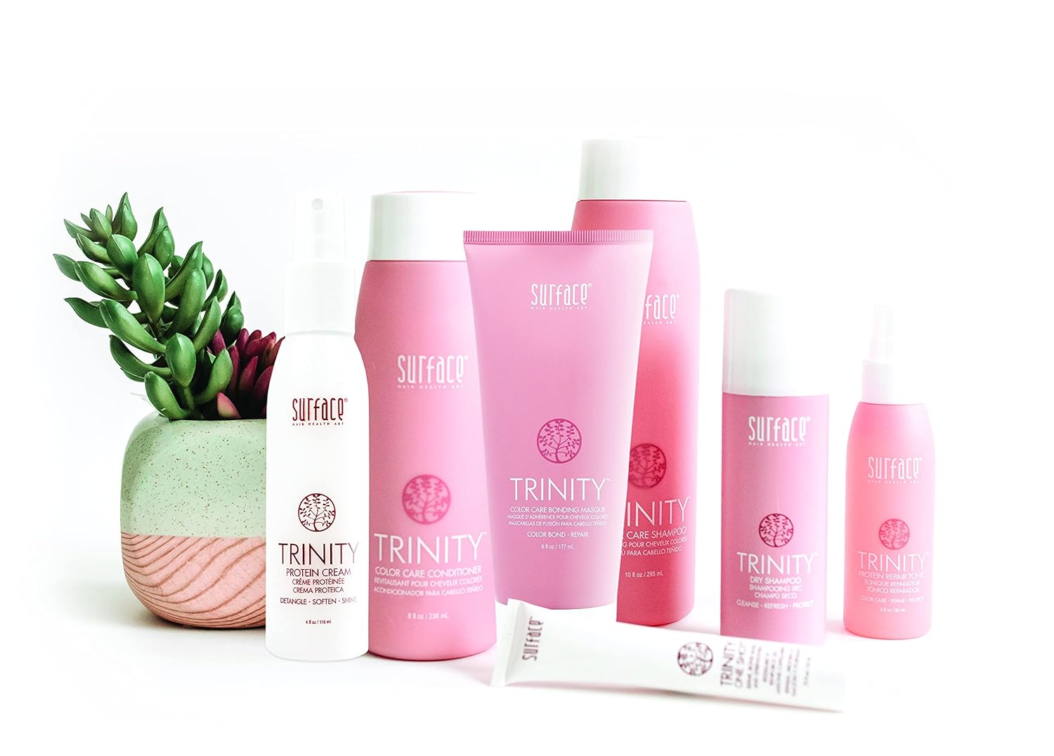 Surface Hair - Trinity Color Care Leave In Conditioner– Cleansing, Shine, and Volume for Color Treated Hair - Image 2