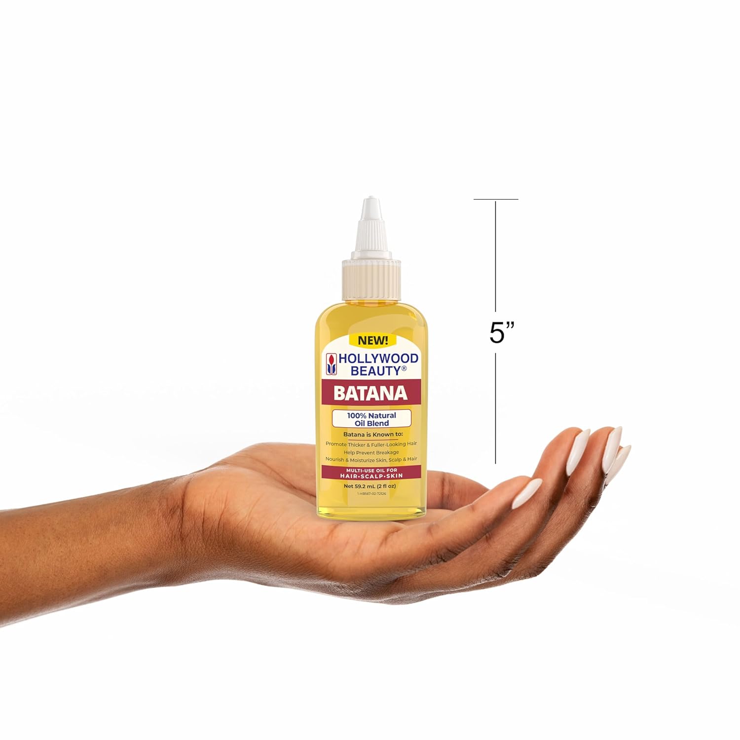 Hollywood Beauty Batana Oil for Hair, Scalp and Skin (2 fl oz) - Image 5