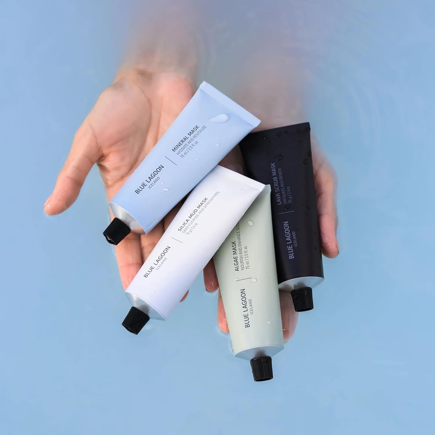 Blue Lagoon - Hydrating Overnight Mineral Face Mask - Hydrating Treatment - Overnight Mask - Moisturizing Skincare - Sleep Treatment - Face Cream, Bioactive Icelandic Skincare (1 fl oz | 30 ml) - Image 9