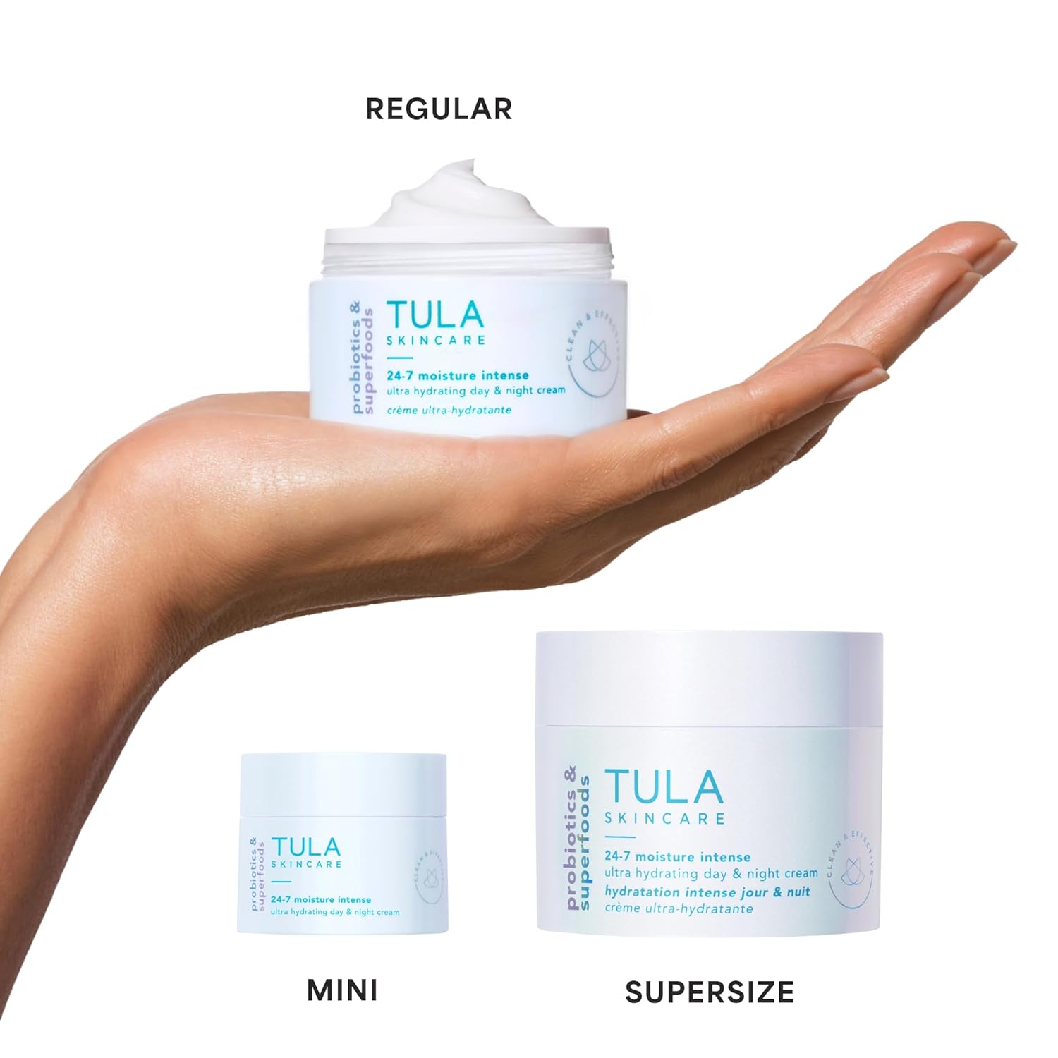 TULA Skin Care 24-7 Moisture Intense Ultra Hydrating Day & Night Cream - Ultra Nourishing Moisturizer for Face, Soothe Skin, Maintain Skin Balance & Improve Skin Smoothness - Image 3