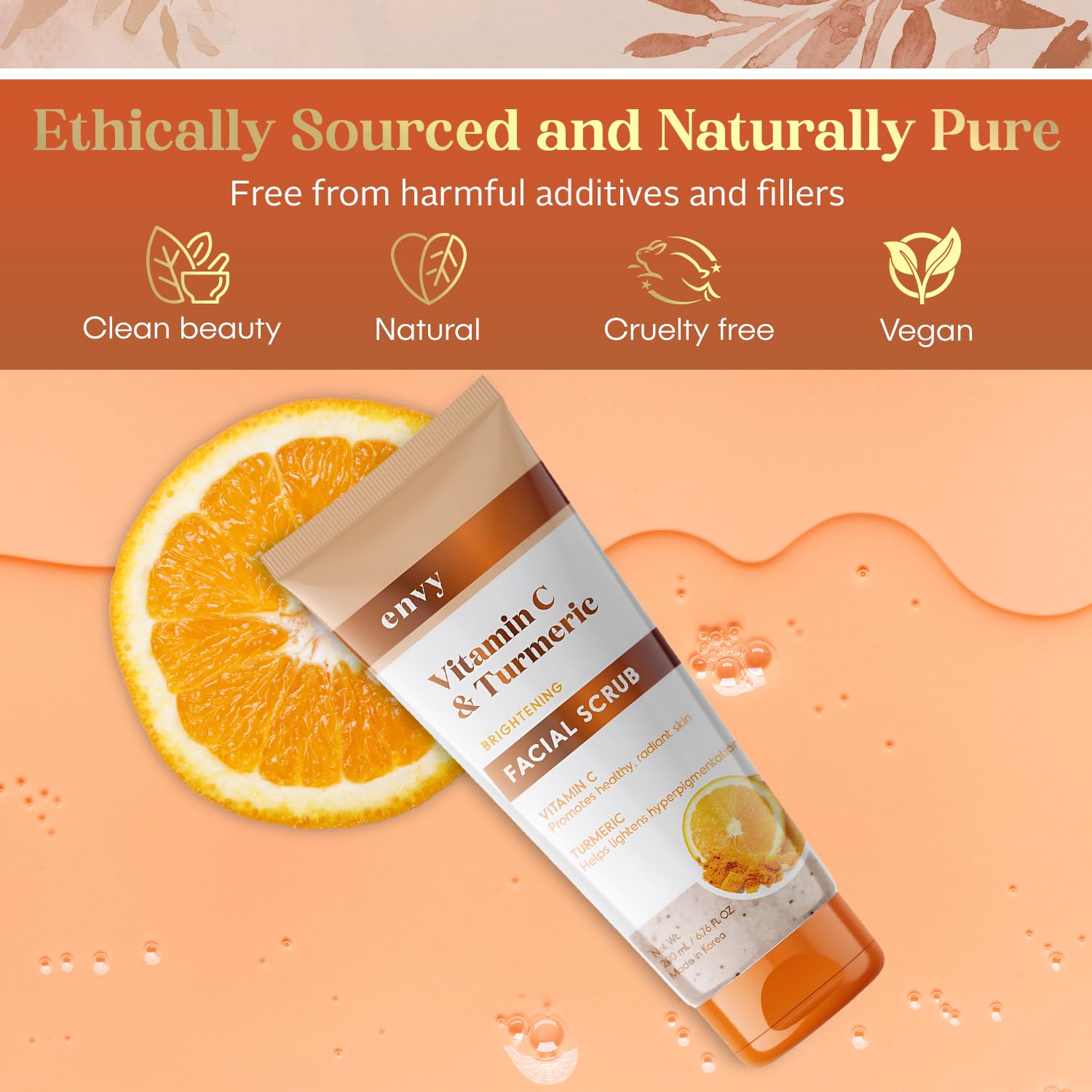 Envy Facial Scrub (Vitamin C & Turmeric) - Image 6