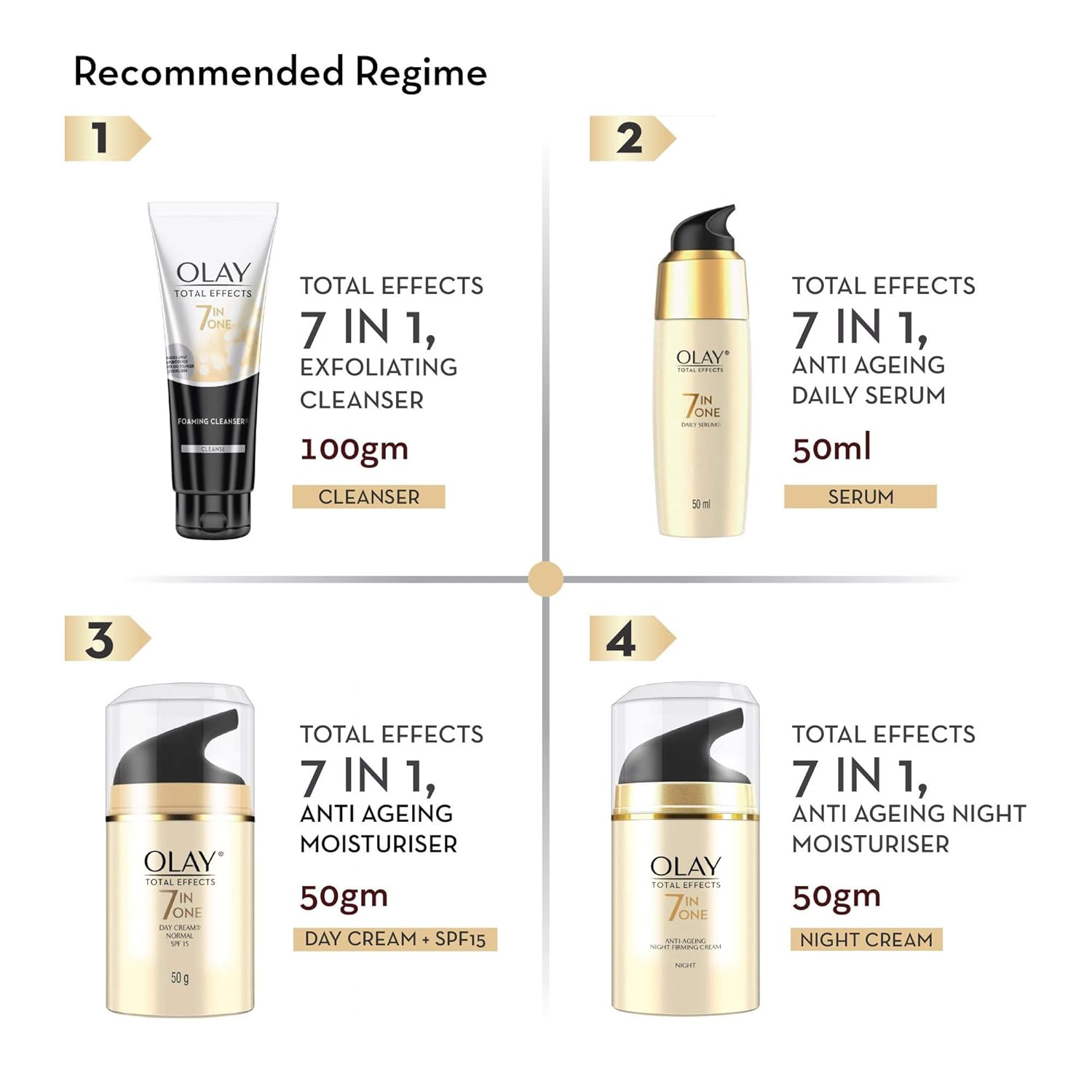 Olay Total Effects Night Firming Facial Moisturizer Treatment 1.7 Fl Oz, Packaging May Vary - Image 7