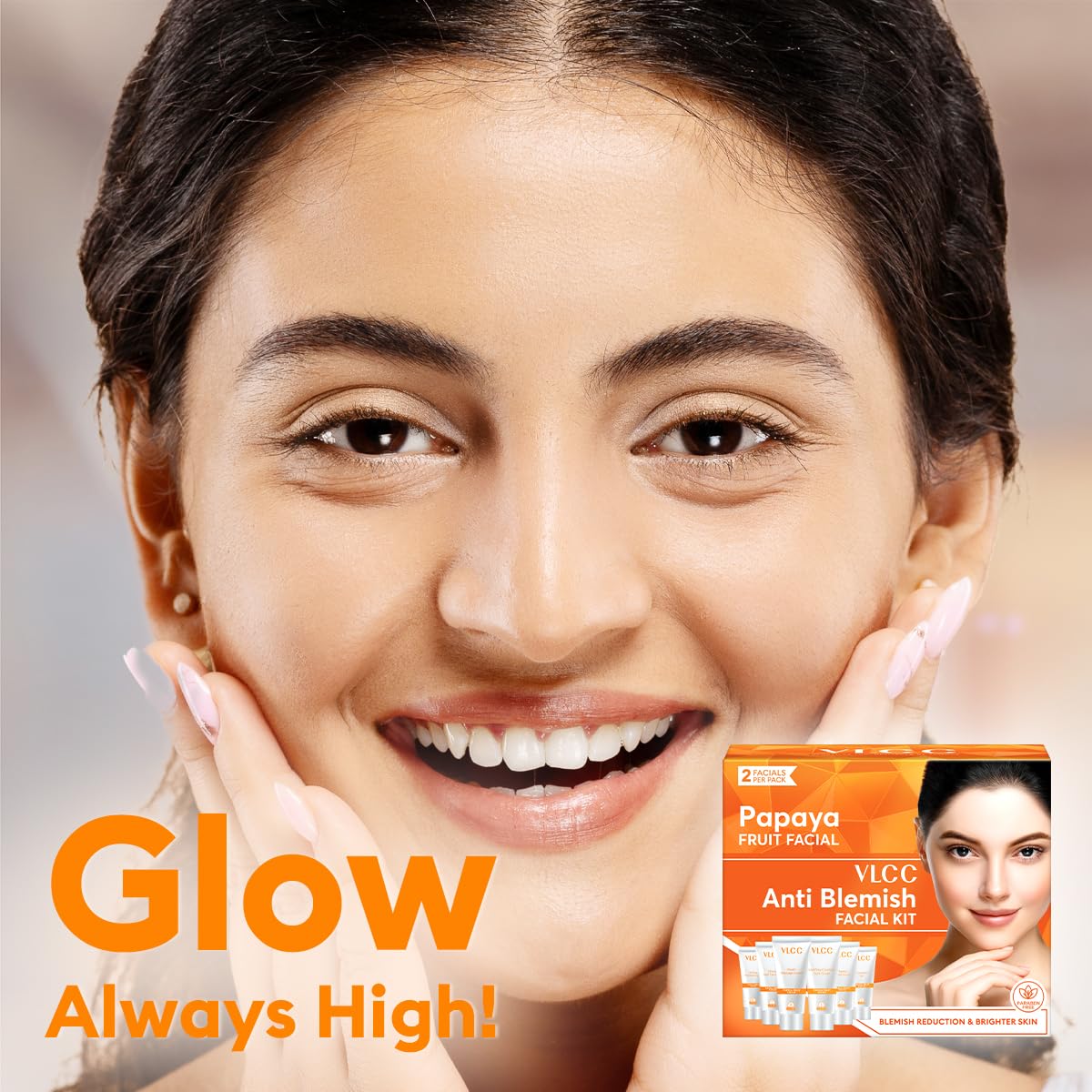 VLCC Papaya Fruit Single Facial Kit (60gm) - Image 7