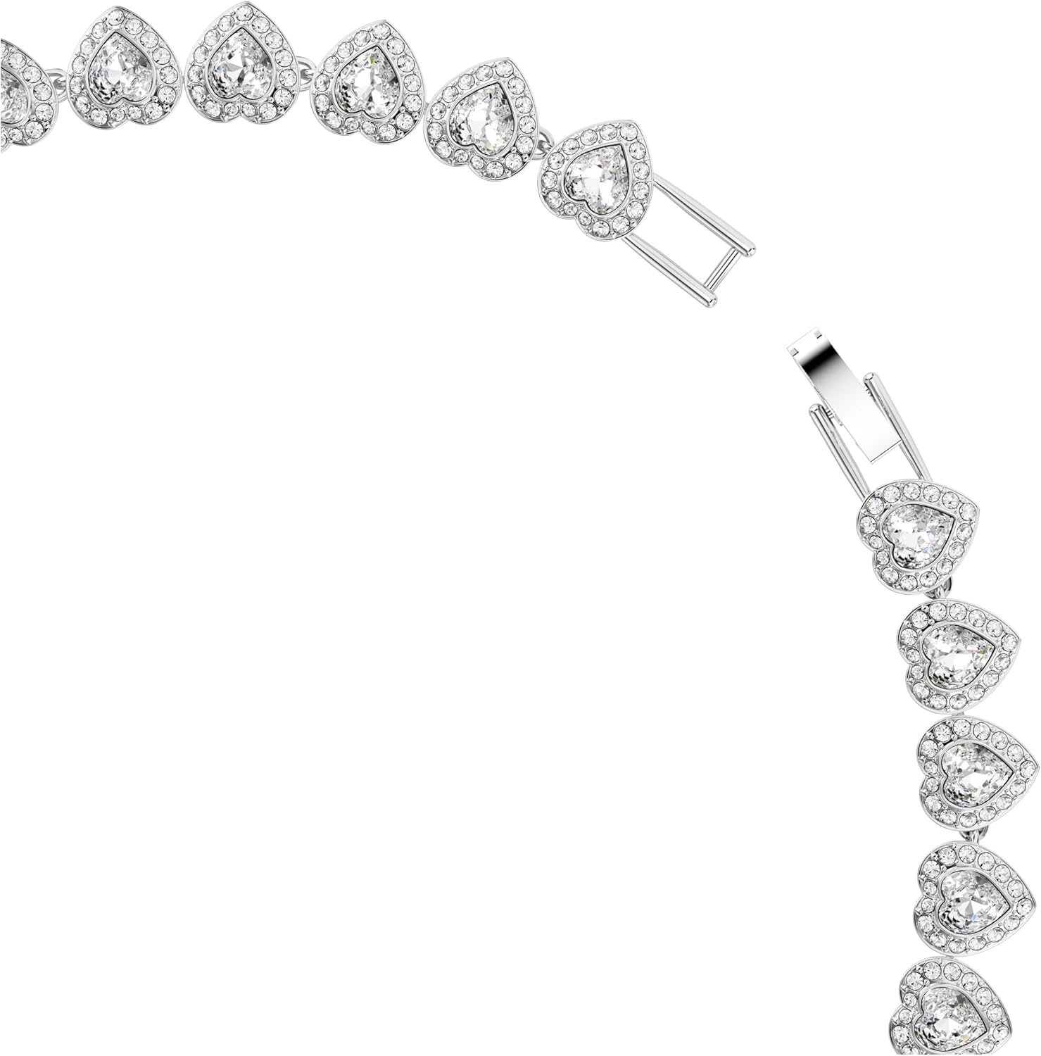 Swarovski Ariana Grande Collection, Clear Crystal & Pearls, Rhodium Finish, Necklaces, Earrings and Bracelets - Image 3