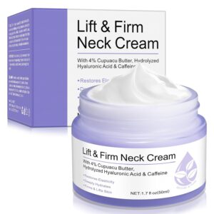 Neck Firming Cream – New Neck Cream – Neck Tightening Cream – Neck Firming Cream Tightening Lifting Sagging Skin – Tighten and Lift Neck Cream for Crepey Skin, Skin Care Moisturizer Face Cream