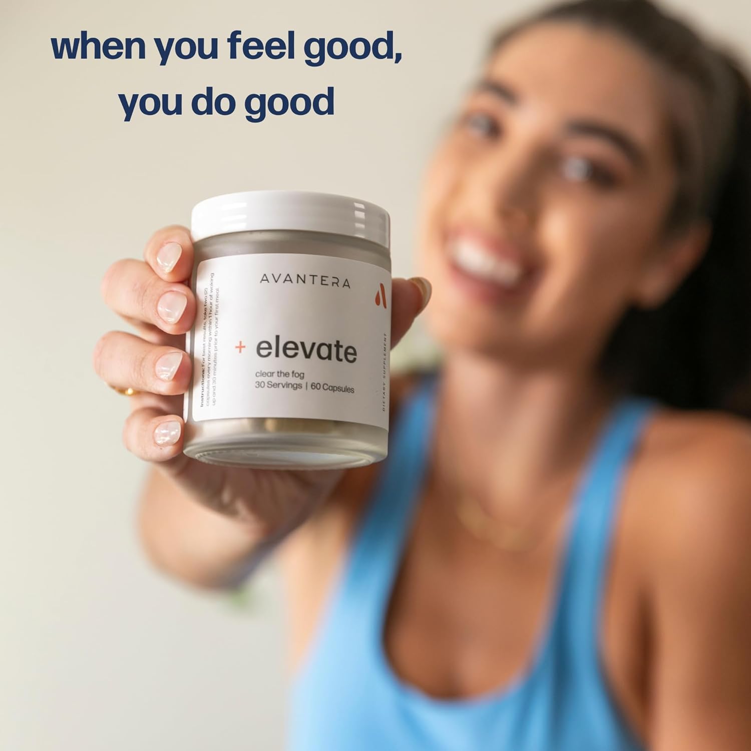 Avantera Elevate Premium Nootropic Supplement - Beat Brain Fog - Best Focus Supplements for Memory & Focus Support - Energy Without Crash - 60 Count Pills for Women & Men - Image 9